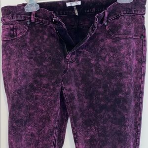 Pink/Black Jeggings!